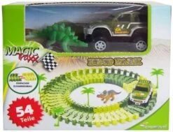 Amewi Magic Traxx Dino-Park Mini, Mit Überrollfunktion 54-teilig -Kinder Verkauf 10126817 05
