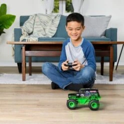 Monster Jam Grave Digger RC Truck, Maßstab 1:24, Ferngesteuert -Kinder Verkauf 11281776 04