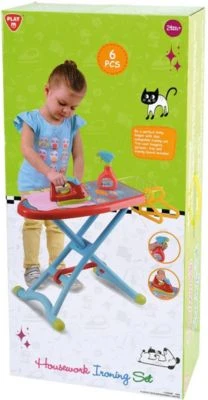 Playgo Bügelbrett Mit Zubehör Für Kinder, 6-tlg. 4 Playgo Bügelbrett Mit Zubehör Für Kinder, 6-tlg. – Bild 2