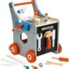 Janod Brico'Kids Werkbankwagen Groß, Inkl. 25 Teile Zubehör -Kinder Verkauf 11747455 01