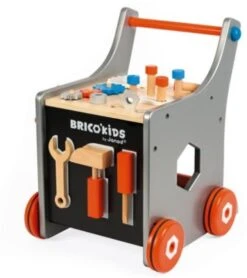 Janod Brico'Kids Werkbankwagen Groß, Inkl. 25 Teile Zubehör -Kinder Verkauf 11747455 03