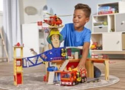 SIMBA Feuerwehrmann Sam Mega-Feuerwehrstation XXL -Kinder Verkauf 12188365 04