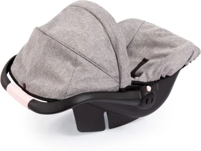 BAYER Puppen-Autositz Mit Dach, Grau 6 BAYER Puppen-Autositz Mit Dach, Grau – Bild 4