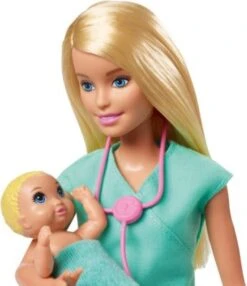 Barbie Kinderärztin Puppe (blond) Und Spielset -Kinder Verkauf 14080782 04