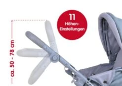 KNORRTOYS.COM Zwillingspuppenwagen Milo - Berry 13 KNORRTOYS.COM Zwillingspuppenwagen Milo - Berry -Kinder Verkauf 14510893 06