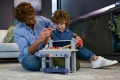 EverEarth Werkbank Mit Zubehör, Pastell -Kinder Verkauf 15005652 03