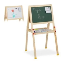Relaxdays Standtafel Kinder Mit Whiteboard