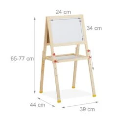 Relaxdays Standtafel Kinder Mit Whiteboard -Kinder Verkauf 15630933 04