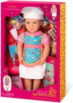 Our Generation Puppe Jenny - Bäckerin Mit Buch, 46 Cm -Kinder Verkauf 16188605 05