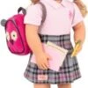 Our Generation Deluxe Puppe Hally 46 Cm In Schuluniform -Kinder Verkauf 16188617 01