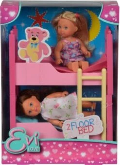 Simba Evi LOVE Doppelstockbett, 2 Puppen 9 Simba Evi LOVE Doppelstockbett, 2 Puppen -Kinder Verkauf 1623618 04