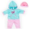 BAYER Kleider FĂŒr Puppen 33-38 Cm: 3-tlg. Set - Hose, Oberteil, MĂŒtze, TĂŒrkis/rosa 1 BAYER Kleider FĂŒr Puppen 33-38 Cm: 3-tlg. Set - Hose, Oberteil, MĂŒtze, TĂŒrkis/rosa -Kinder Verkauf 16933542 01