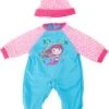 BAYER Kleider Für Puppen 33-38 Cm: 2-tlg. - Strampler + Mütze, Blau/rosa -Kinder Verkauf 16933566 01