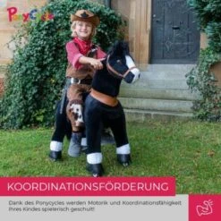 PonyCycle Kinder Reittiere Black Beauty Pferd Small Mit Sound - 3 Jahre Garantie 11 PonyCycle Kinder Reittiere Black Beauty Pferd Small Mit Sound - 3 Jahre Garantie -Kinder Verkauf 17022967 04