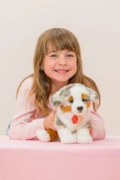 Teddy-Hermann Australian Shepherd Welpe Sitzend 22 Cm -Kinder Verkauf 17037317 02
