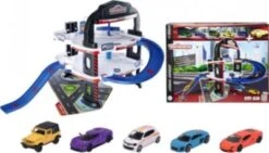 Majorette New Urban Garage + 5 Cars