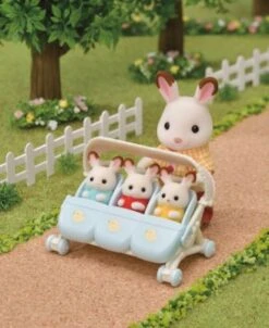 Sylvanian Families Drillings-Kinderwagen -Kinder Verkauf 17446918 03