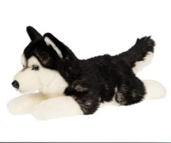 UNI-TOYS® Husky Schwarz, Liegend - 41 Cm (Länge) – Plüsch-Hund - Plüschtier Kuscheltiere -Kinder Verkauf 17533104 03
