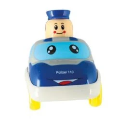 Bieco Press And Go Baby Spielzeug Auto Kinder Aufziespielzeug Auto Polizei Flitzer Spielzeugautos -Kinder Verkauf 17919927 04