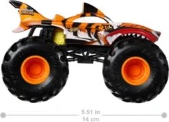 Hot Wheels Monster Trucks 1:24 Die-Cast "Tiger Shark", Spielzeugauto 11 Hot Wheels Monster Trucks 1:24 Die-Cast "Tiger Shark", Spielzeugauto -Kinder Verkauf 18510593 04