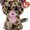 Ty Livvie Leopard - Beanie Boo, 24 Cm