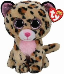 Ty Livvie Leopard - Beanie Boo, 24 Cm
