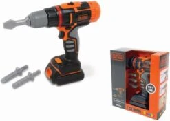 Smoby Black+Decker Elektrischer Akkuschrauber