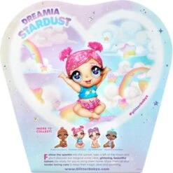 Glitter Babyz Doll - Dreamia Stardust (Pink/Rainbow) -Kinder Verkauf 19459287 04