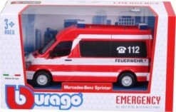 Bburago 1:50 Mercedes Sprinter Feuerwehr, WB -Kinder Verkauf 19589208 04