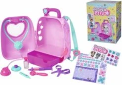 Pamper Petz Vetpack - 2-in-1 Rucksack & Tierarztkoffer Mit 7-tlg. Doktorzubehör, Pflaster- Und Stickerbogen (ohne Tier)