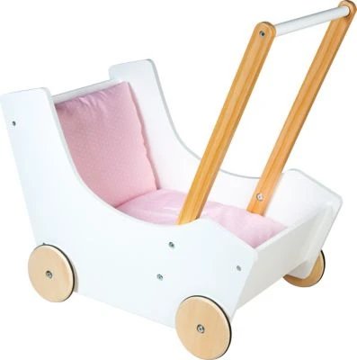 MyToys ORIGINALS Holz Puppenwagen, Rosa 3 MyToys ORIGINALS Holz Puppenwagen, Rosa