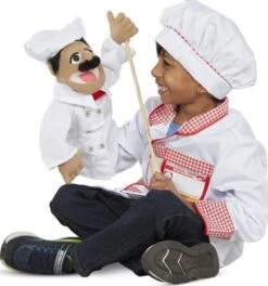 Melissa & Doug Stabhandpuppe Koch -Kinder Verkauf 19925957 04