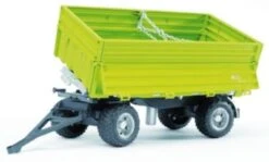 BRUDER 02203 Fliegl Dreiseitenkippanhänger