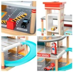 MyToys ORIGINALS Parkgarage Pastell Mit Accessoires, 13 Tlg. -Kinder Verkauf 20013230 04