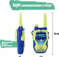 Dickie Toys Walkie Talkie Police -Kinder Verkauf 20313343 05
