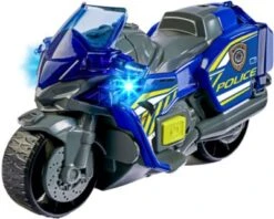 Dickie Toys Police Motorbike - Polizei Motorrad Mit Licht & Sound