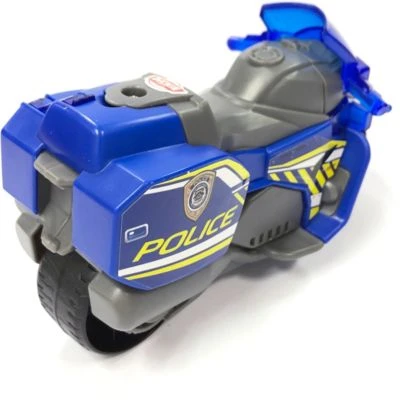 Dickie Toys Police Motorbike - Polizei Motorrad Mit Licht & Sound 8 Dickie Toys Police Motorbike - Polizei Motorrad Mit Licht & Sound – Bild 6