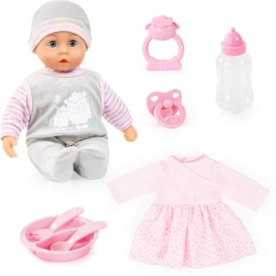 BAYER Babypuppe First Words Baby, Rosa, 38 Cm 3 BAYER Babypuppe First Words Baby, Rosa, 38 Cm