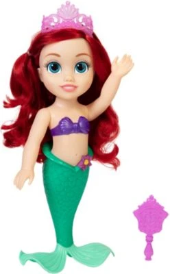 JAKKS PACIFIC Disney Princess Arielle Puppe Mit Haarbürste 35 Cm 3 JAKKS PACIFIC Disney Princess Arielle Puppe Mit Haarbürste 35 Cm