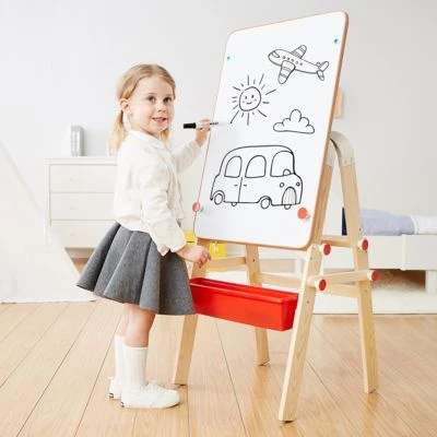 TOPBRIGHT 2 In 1 Tafel Und Maltisch 5 TOPBRIGHT 2 In 1 Tafel Und Maltisch – Bild 3