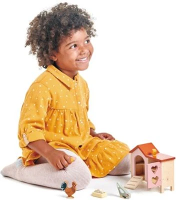 Tender Leaf Toys Hühnerstall Für Puppenhaus 4 Tender Leaf Toys Hühnerstall Für Puppenhaus – Bild 2