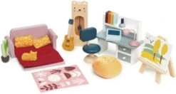 Tender Leaf Toys Arbeitszimmer Für Puppenhaus