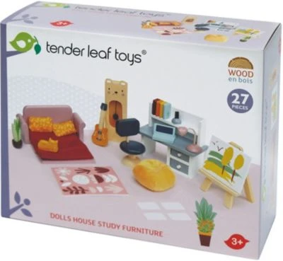 Tender Leaf Toys Arbeitszimmer Für Puppenhaus 4 Tender Leaf Toys Arbeitszimmer Für Puppenhaus – Bild 2