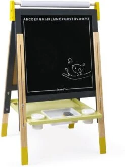 Janod Magnet- Und Kreidetafel Mit Zubehör, Gelb/grau -Kinder Verkauf 21706406 05