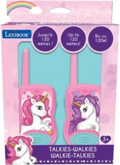 LEXIBOOK Einhorn Walkie-Talkies, Gürtelclip, Batterie, Für Kinder -Kinder Verkauf 21728216 03