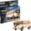 Model Set VW T1 Bulli "Dr. Oetker", Revell Modellbausatz Mit Basiszubehör Im Maßstab 1:24, 124 Teile, 18,1 Cm 2 Model Set VW T1 Bulli "Dr. Oetker", Revell Modellbausatz Mit Basiszubehör Im Maßstab 1:24, 124 Teile, 18,1 Cm -Kinder Verkauf 22050054 01