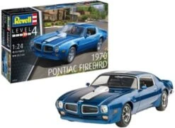 Model Set 1970 Pontiac Firebird, Revell Modellbausatz Mit Basiszubehör Im Maßstab 1:24, 83 Teile, 20,3 Cm
