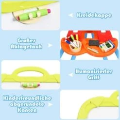 COSTWAY® Kinder Staffelei 3 In 1 -Kinder Verkauf 22368936 06