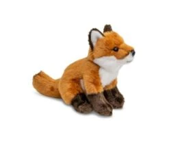 UNI-TOYS® Rotfuchs Welpe, Sitzend - 16 Cm (Höhe) - Plüsch-Fuchs - Plüschtier Kuscheltiere