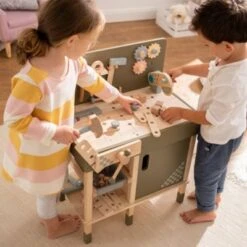 Howa Werkbank Für Kinder Aus Holz Mit 47 Tlg. Zubehör Kinderwerkbank -Kinder Verkauf 23189689 05